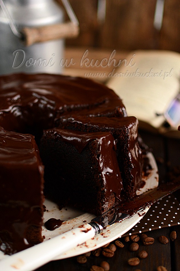 Obłędne ciasto czekoladowe