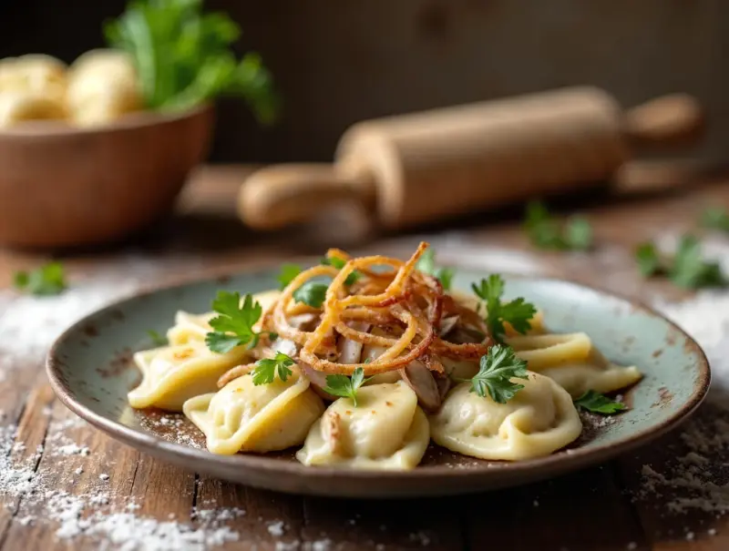 Pierogi bezglutenowe z kapustą i grzybami - poznaj sekret idealnego ciasta