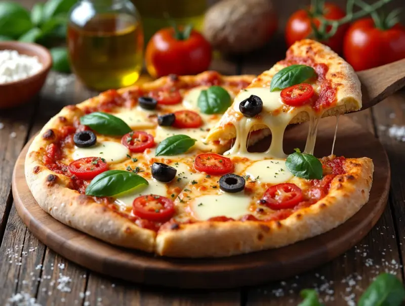 Pizza bezglutenowa na chrupiącym spodzie - lepsza niż z pizzerii