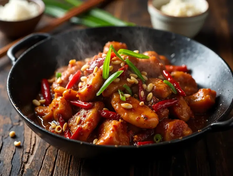 Kurczak Gong Bao - danie jak z chińskiej restauracji
