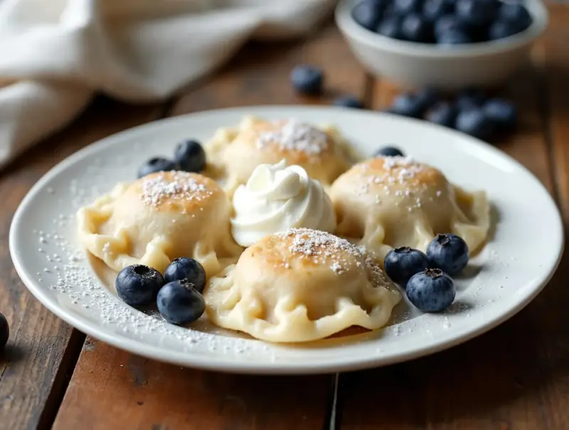 Pierogi z jagodami, które zawsze wychodzą - poznaj sekret idealnego ciasta