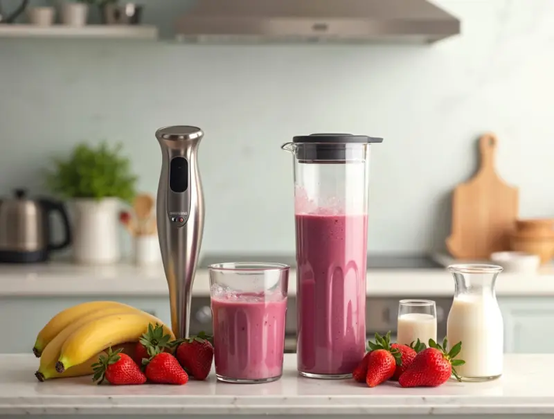 Blender kielichowy czy ręczny - który wybrać do swojej kuchni? Poznaj wady i zalety