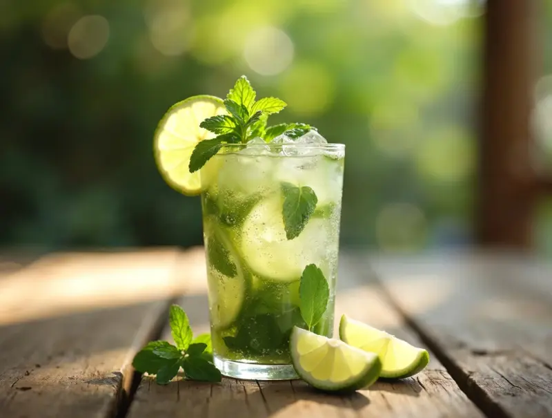 Orzeźwiający napój z miętą i limonką - poznaj przepis na bezalkoholowe mojito idealne na lato