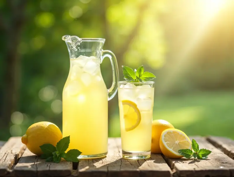 Lemoniada bez cukru - zdrowy i orzeźwiający napój na lato