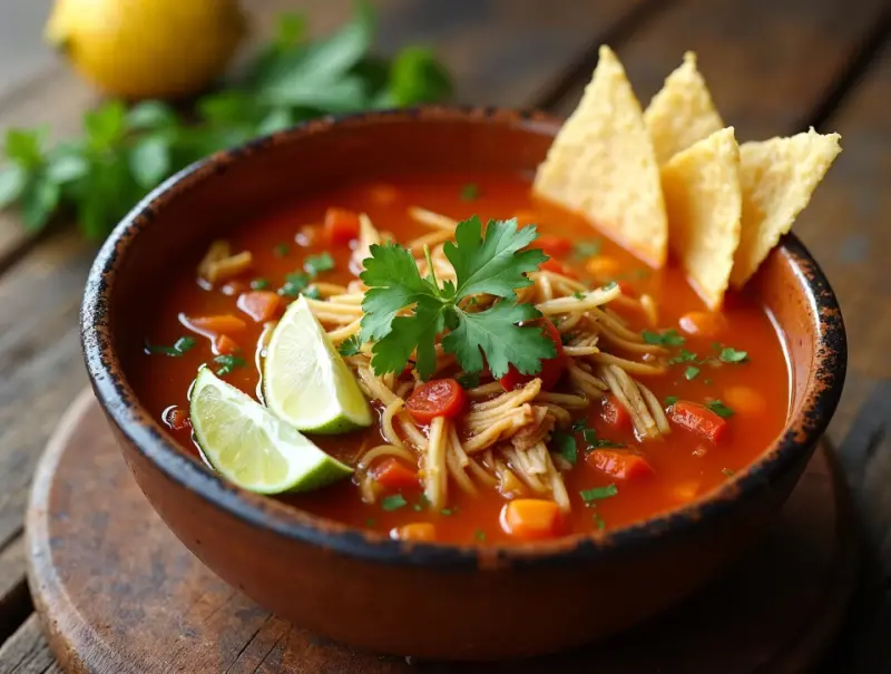 Sopa de Lima - poznaj przepis na meksykańską zupę z limonką