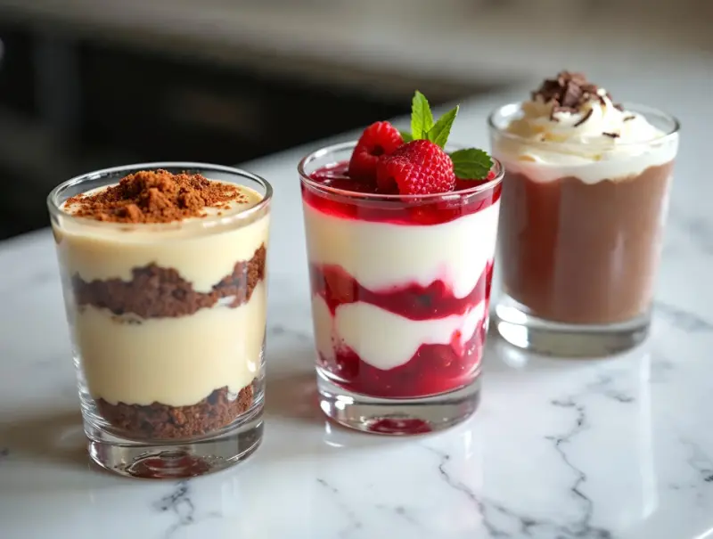 Desery w pucharkach od podstaw - od idealnych warstw po najlepsze przepisy na tiramisu i panna cottę