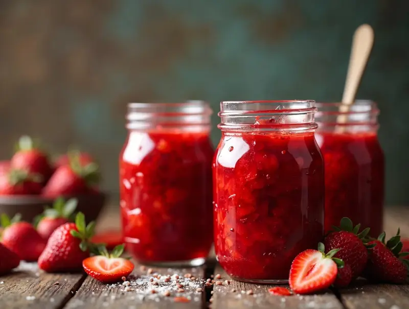 Domowy dżem truskawkowy bez żelfixu - przepis na gęsty i aromatyczny dżem
