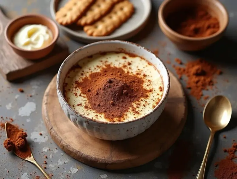 Fit tiramisu z kaszy jaglanej. Zdrowy deser bez wyrzutów sumienia