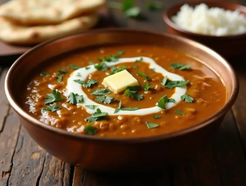 Przepis na kremowe curry z czarnej soczewicy, czyli indyjskie Dal Makhani
