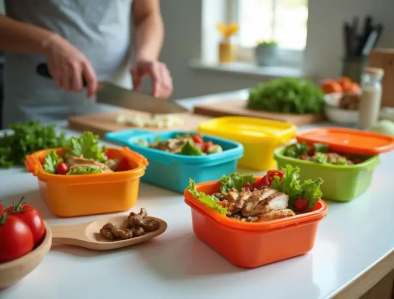Zdrowe jedzenie do pracy: przewodnik po meal prep, przepisach na lunchbox i sprytnym przechowywaniu