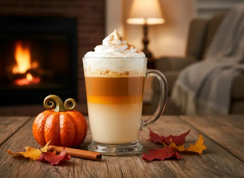 Domowa Pumpkin Spice Latte - przepis na idealną jesienną kawę z dynią
