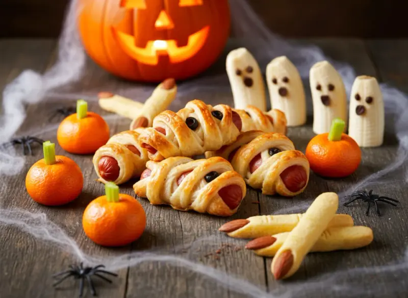 Halloweenowe przekąski dla dzieci. Pomysły na strasznie smaczne dania