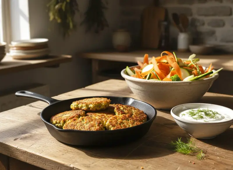 Placki z resztek warzyw: sprawdzony przepis na danie w duchu zero waste