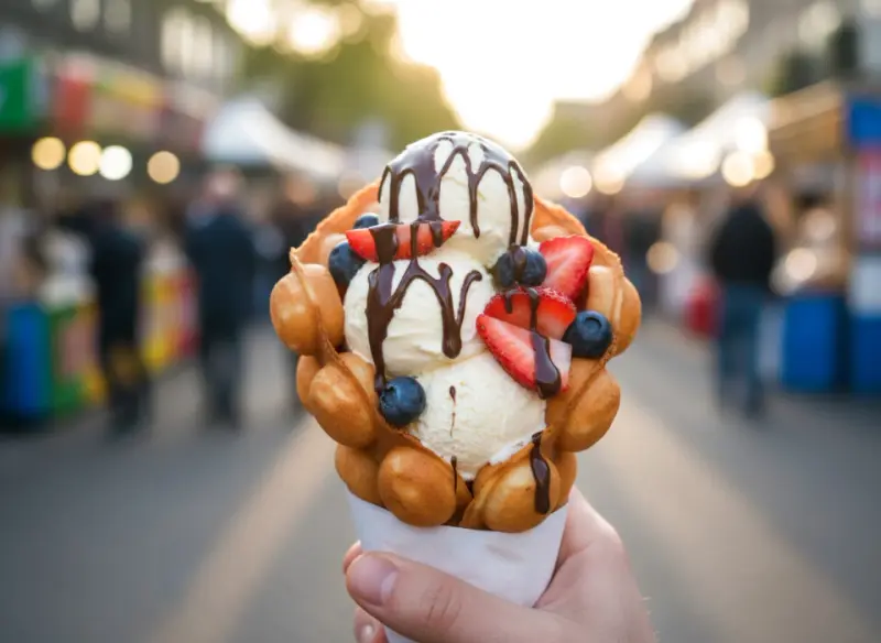Gofry bąbelkowe: przepis na modny deser z ulic Azji. Jak zrobić idealne bubble waffle w domu?