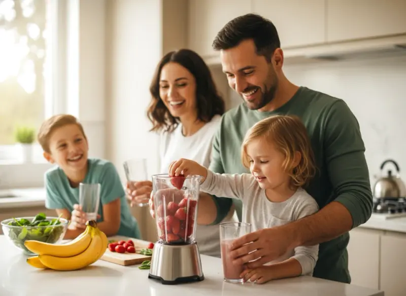 Rodzinne smoothie - sprawdzony przepis na wspólne chwile i zdrowe nawyki