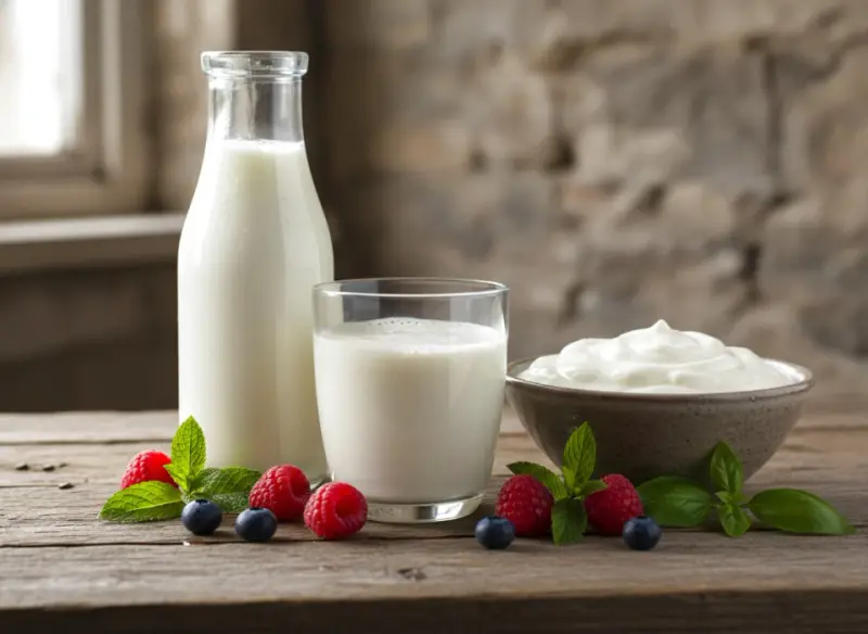 Kefir, maślanka, jogurt - poznaj różnice i kulinarne zastosowania