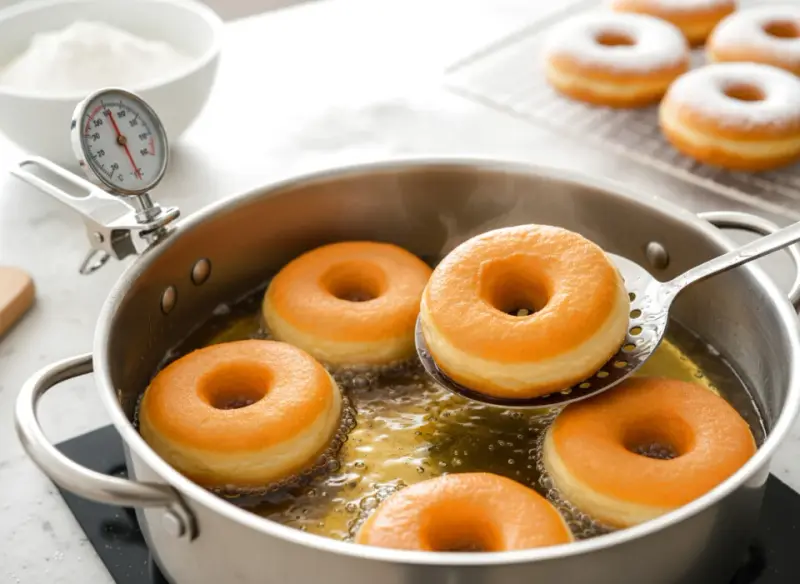 Temperatura smażenia pączków a zdrowie - jak smażyć pączki, by były smaczne i mniej szkodliwe?