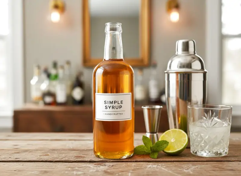 Domowy syrop cukrowy – niezawodny przepis na idealną bazę do drinków i koktajli