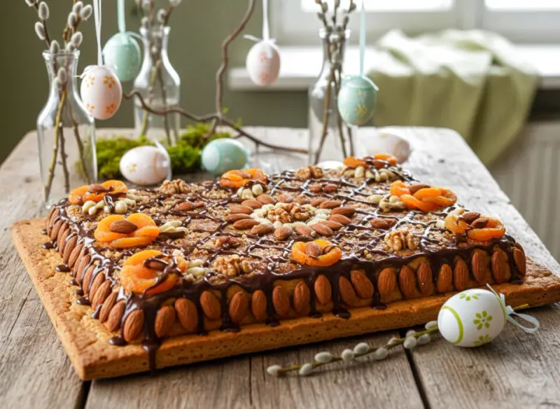 Zdrowy mazurek wielkanocny – poznaj przepisy na ciasto bez cukru i glutenu, które zachwyci smakiem