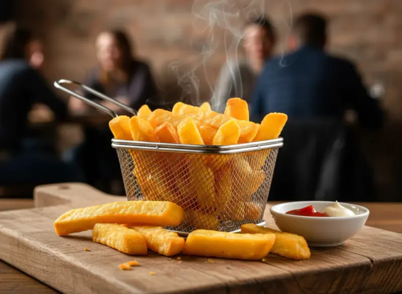 Blanszowanie frytek – sprawdzony sposób na chrupkość jak z restauracji