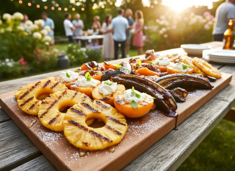Grillowane owoce - przepisy i porady jak odmienić letnie menu