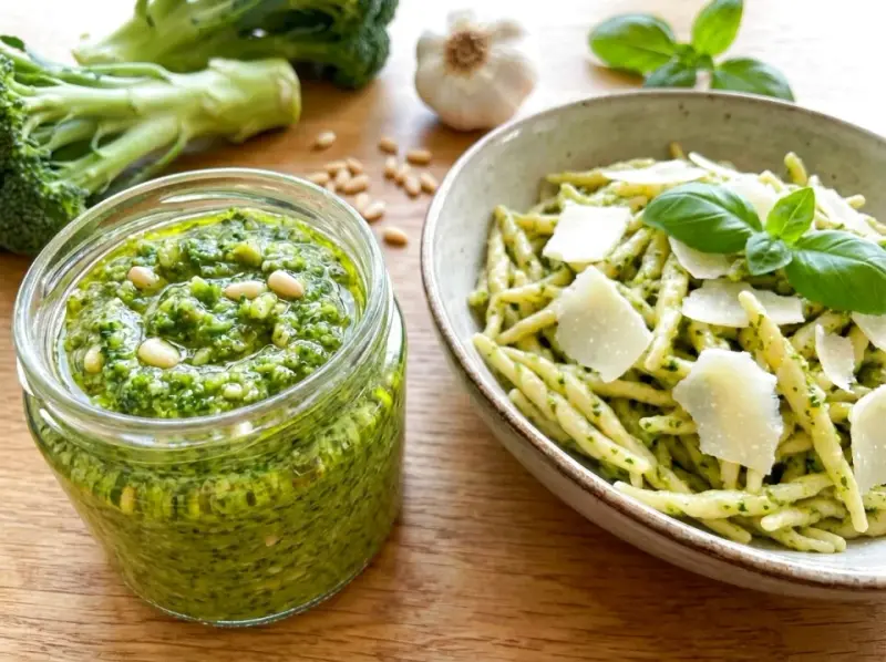 Pesto z łodyg brokuła: sprawdzony przepis na pyszny sos w stylu zero waste
