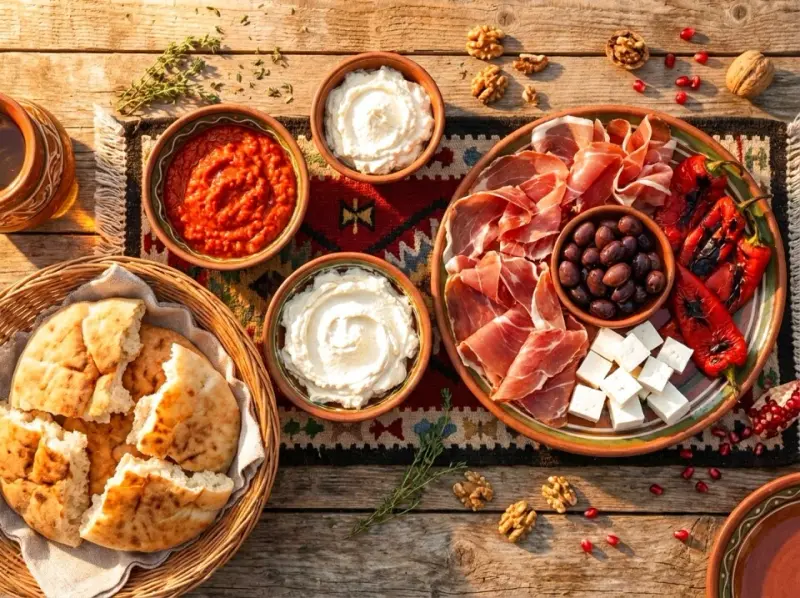 Meze: odkryj bałkańską sztukę dzielenia się jedzeniem