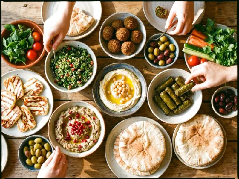 Mezze - odkryj arabską sztukę dzielenia się smakiem