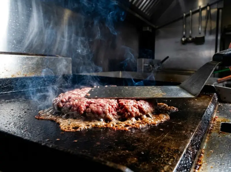 Smash burger: poznaj technologię smaku i sekret amerykańskiego trendu
