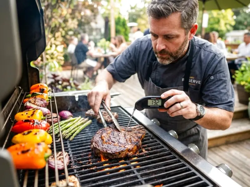 Temperatura grillowania mięsa i warzyw: klucz do idealnego smaku i soczystości
