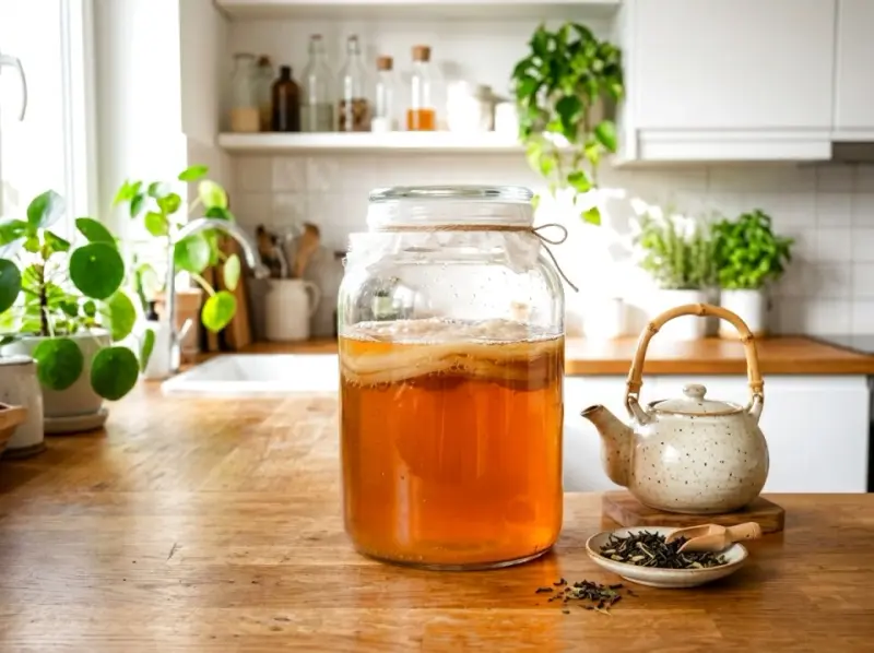 Domowa kombucha: zasady bezpiecznej fermentacji