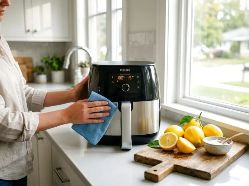 Jak wyczyścić air fryer z przypalonego tłuszczu? Poradnik eksperta