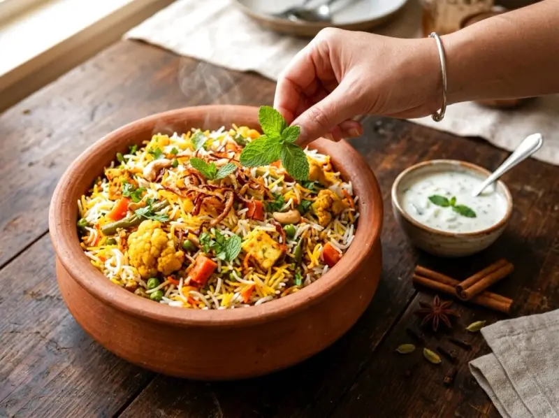 Biryani z warzywami. Prosty przepis na indyjski klasyk
