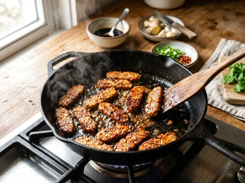 Tempeh: jak go smażyć i marynować, by smakował najlepiej?