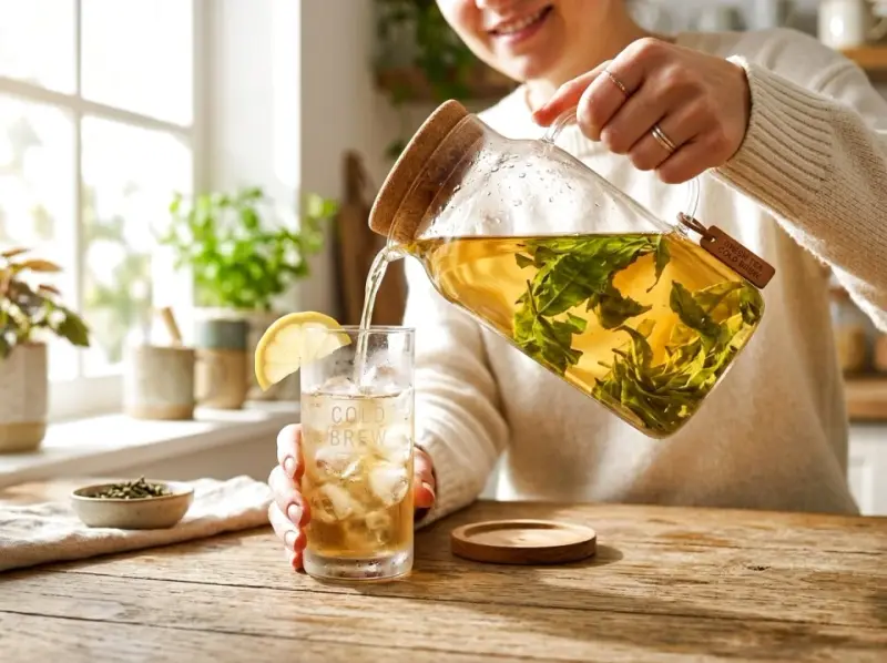 Herbata cold brew na zimno. Orzeźwiająca metoda parzenia