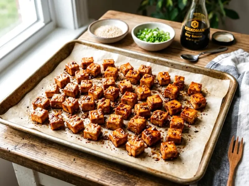 Jak zamarynować tofu do pieczenia?