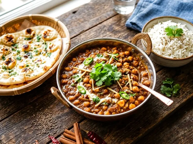 Chana Masala - przepis na indyjskie curry z ciecierzycy