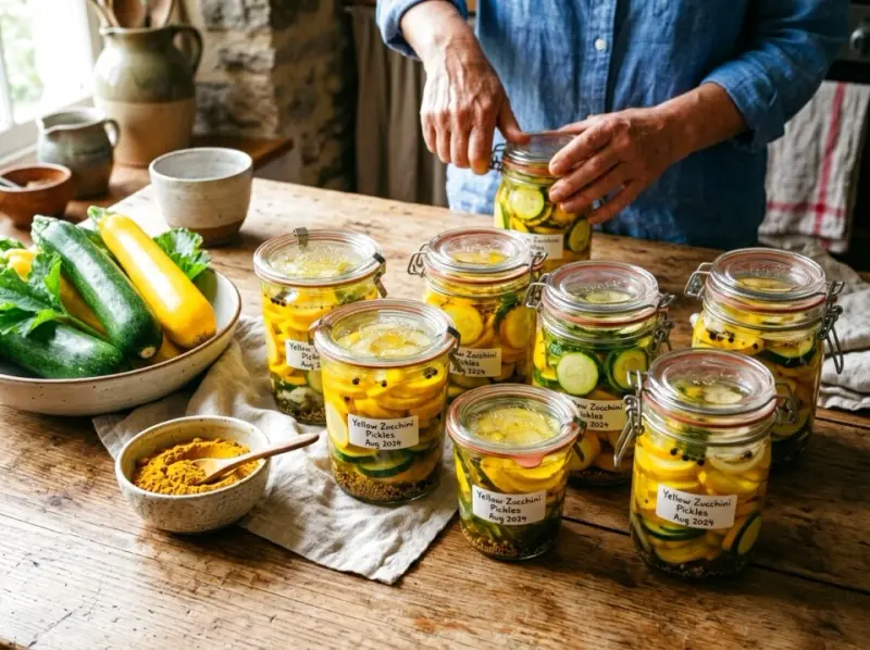 Cukinia w zalewie curry – przepis na domowe przetwory