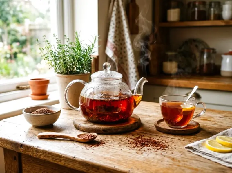 Herbata Rooibos. Dlaczego warto pić napar z czerwonokrzewu?