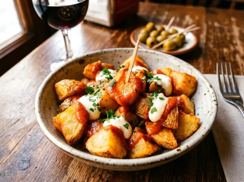 Patatas bravas: jak zrobić idealnie chrupiące ziemniaki?